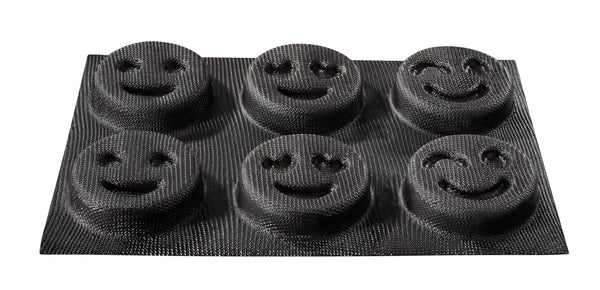 Flexipan 6 Smiley Emojis Mold 